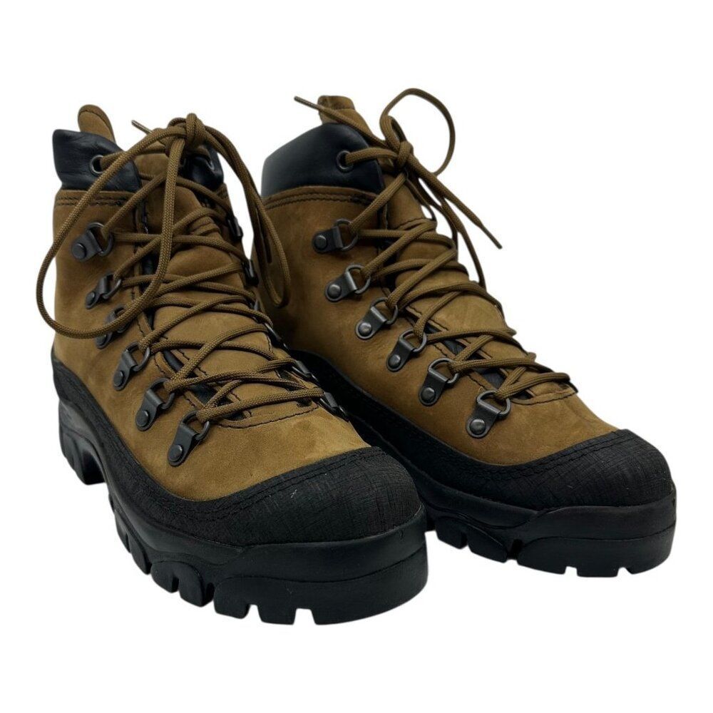 Bates E03400 6.5W Mens Gore-Tex Vibram Brown Suede & Black‎ Leather Hiking Boots